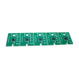 Chip de una sola vez para Mimaki LH100-0659 UV cartucho de 5 colores CMYKWh