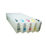 Cartucho de recarga genérico de 1000ml con chip permanente para Epson SureColor T3000 / T5000 / T7000 - 5pcs/set(KCMY MK)