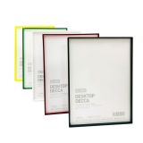 Green/Yellow/White/Red/Black Colorful Acrylic A4/A5 Table Sign