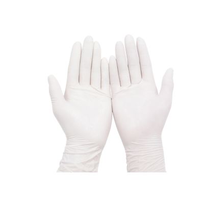 Guante de látex de un solo uso